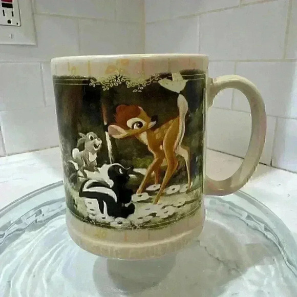 Disney Other - Disney Bambi Mug Cup Genuine Original Disney Store Thumper Classic Animation